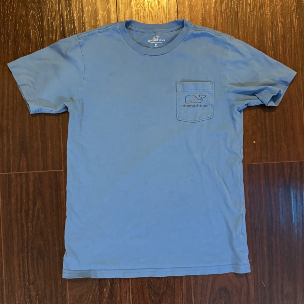 Vineyard Vines Kids Light Blue Tee